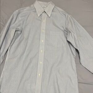 Men's Blue Striped Shirt